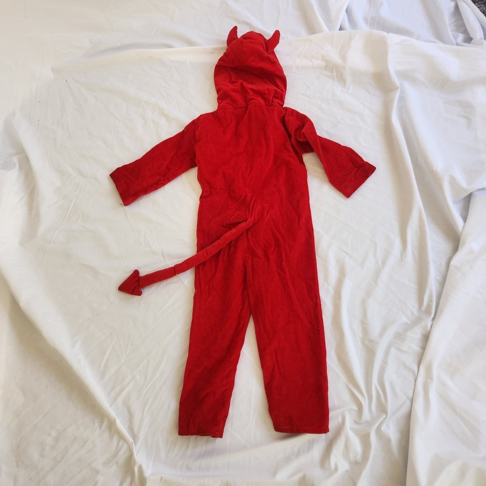 Vintage Homemade Kid's Devil Costume